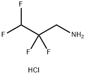 1-Propanamine, 2,2,3,3-tetrafluoro-, hydrochloride 구조식 이미지