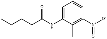 N-(2-methyl-3-nitrophenyl)pentanamide Structure