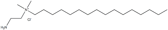 1-Hexadecanaminium, N-(2-aminoethyl)-N,N-dimethyl-, chloride Structure