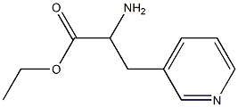 ETHYL 2-AMINO-3-(PYRIDIN-3-YL)PROPANOATE Structure