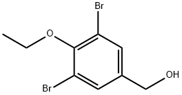 3,5-Dibromo-4-ethoxybenzyl alcohol 구조식 이미지