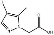 (4-Iodo-5-methyl-pyrazol-1-yl)-acetic acid Structure
