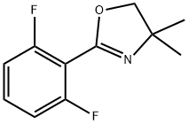 Oxazole, 2-(2,6-difluorophenyl)-4,5-dihydro-4,4-dimethyl- 구조식 이미지