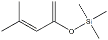 Silane, trimethyl[(3-methyl-1-methylene-2-butenyl)oxy]- 구조식 이미지
