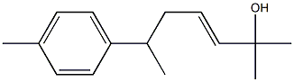 3-Hepten-2-ol, 2-methyl-6-(4-methylphenyl)-, (3E)- 구조식 이미지