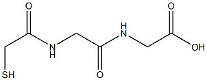 Glycine, mercaptoacetylglycyl- Structure