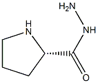 L-Proline, hydrazide Structure