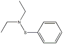 Benzenesulfenamide, N,N-diethyl- 구조식 이미지
