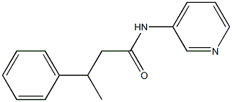 3-phenyl-N-(pyridin-3-yl)butanamide Structure