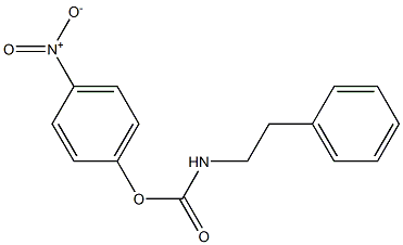 Carbamic acid, (2-phenylethyl)-, 4-nitrophenyl ester Structure