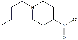 Piperidine, 1-butyl-4-nitro- Structure
