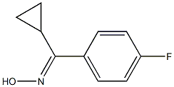 Methanone, cyclopropyl(4-fluorophenyl)-, oxime Structure