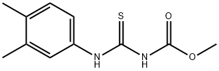 methyl {[(3,4-dimethylphenyl)amino]carbonothioyl}carbamate 구조식 이미지