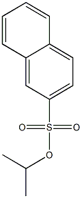 2-Naphthalenesulfonic acid, 1-methylethyl ester Structure