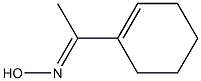 Ethanone, 1-(1-cyclohexen-1-yl)-, oxime, (E)- Structure