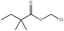 Butanoic acid, 2,2-dimethyl-, chloromethyl ester Structure