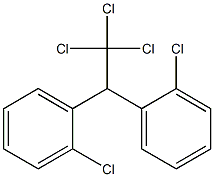 1,1-(2,2,2-Trichloroethylidene)bis(2-chlorobenzene) Structure