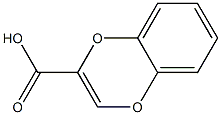 1,4-Benzodioxin-2-carboxylic acid 구조식 이미지