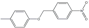 Benzene,1-methyl-4-[(4-nitrophenyl)methoxy]- Structure