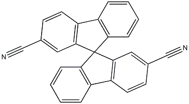 9,9'-Spirobi[9H-fluorene]-2,2'-dicarbonitrile Structure