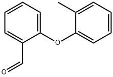 Benzaldehyde, 2-(2-methylphenoxy)- 구조식 이미지
