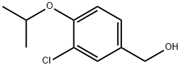 (3-chloro-4-propan-2-yloxyphenyl)methanol 구조식 이미지