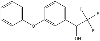 2,2,2-Trifluoro-1-(3-phenoxy-phenyl)-ethanol 구조식 이미지