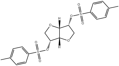 (3R,3aS,6R,6aS)-hexahydrofuro[3,2-b]furan-3,6-diyl bis(4-methylbenzenesulfonate) Structure