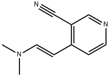 4-[(E)-2-(dimethylamino)ethenyl]pyridine-3-carbonitrile Structure