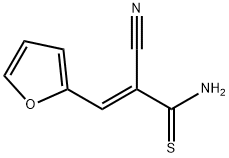 2-Cyano-3-furan-2-yl-thioacrylamide Structure