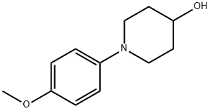 1-(4-methoxyphenyl)piperidin-4-ol 구조식 이미지