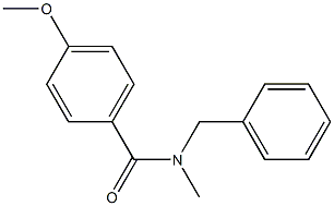 N-Benzyl-4-methoxy-N-methylbenzamide, 97% Structure