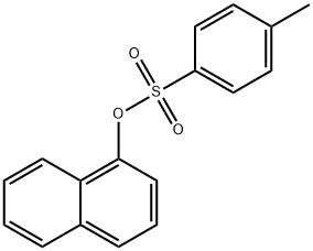 1-Naphthalenol, 4-methylbenzenesulfonate 구조식 이미지