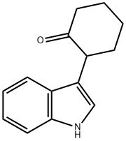 Cyclohexanone, 2-(1H-indol-3-yl)- Structure