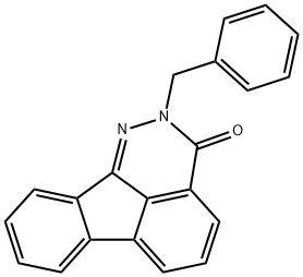 2-benzylindeno[1,2,3-de]phthalazin-3(2H)-one 구조식 이미지