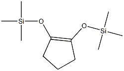 Silane, [1-cyclopentene-1,2-diylbis(oxy)]bis[trimethyl- Structure