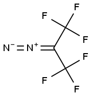 Propane, 2-diazo-1,1,1,3,3,3-hexafluoro- 구조식 이미지