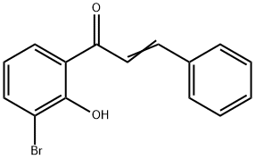 2-Propen-1-one, 1-(3-bromo-2-hydroxyphenyl)-3-phenyl- Structure