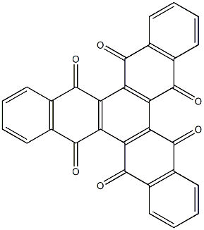 5,6,11,12,17,18-Trinaphthylenehexone 구조식 이미지