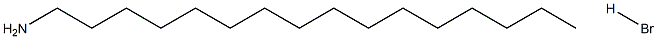 1-Hexadecanamine, hydrobromide Structure