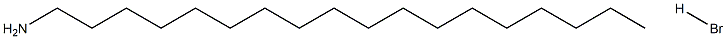 1-Octadecanamine, hydrobromide Structure