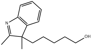 3H-Indole-3-pentanol, 2,3-dimethyl- 구조식 이미지