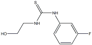 1-(3-fluorophenyl)-3-(2-hydroxyethyl)thiourea Structure