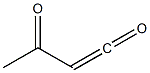 1-Butene-1,3-dione 구조식 이미지