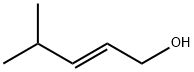 2-Penten-1-ol, 4-methyl-, (2E)- 구조식 이미지