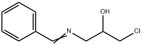 1-(benzylideneamino)-3-chloro-propan-2-ol 구조식 이미지