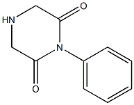 1-phenylpiperazine-2,6-dione Structure
