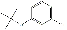 Phenol, 3-(1,1-dimethylethoxy)- Structure