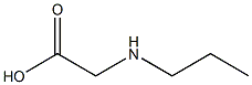 2-propylaminoacetic acid 구조식 이미지