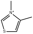Thiazolium, 3,4-dimethyl- Structure